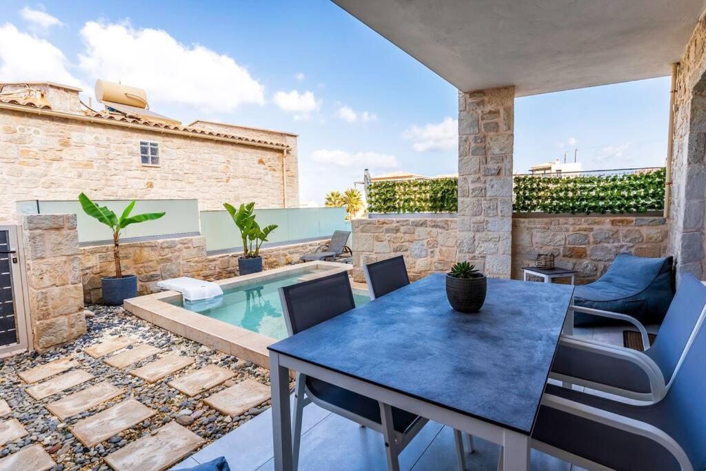 Zefyros Suite , Seafront Retreat ! Panormos  Bagian luar foto